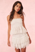 Shailo Eyelet Lace Mini Skirt